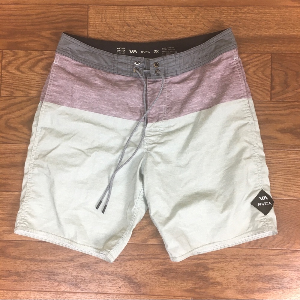 RVCA VA Mens Gothard Swim Trunks Board Shorts